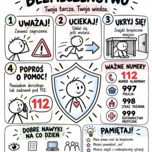 Światło na bezpieczeństwo - Twoja tarcza. Twoja wiedza.”